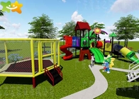 Kids Park Playground Equipment Curiosity Exploring Desire Stimulated
