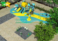 Cool Commercial Playground Sets High Safety Bright Colors Small Age Kids With Slide