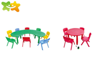 Adjustable Kindergarten Desk And Chair High Safety Small Volume Height Adjustable