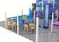 Équipement d'intérieur de terrain de jeu de jeu d'enfants commerciaux de centre avec le mur s'élevant