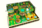 Équipement d'intérieur de terrain de jeu d'enfants à multiniveaux de jungle avec les jeux multiples de jeu
