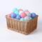 les boules de pièces de terrain de jeu d'enfants de 8cm entassent en vrac couleur faite sur commande de doux matériel de PE