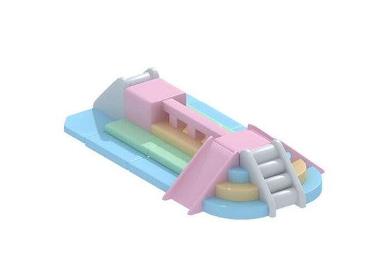 S'élever et glissière molles de combinaison de jeu d'enfant en bas âge commercial pour le centre commercial