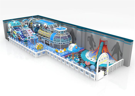 Le jeu d'intérieur commercial de conception d'ODM structure des enfants Volcano Climbing With Slide
