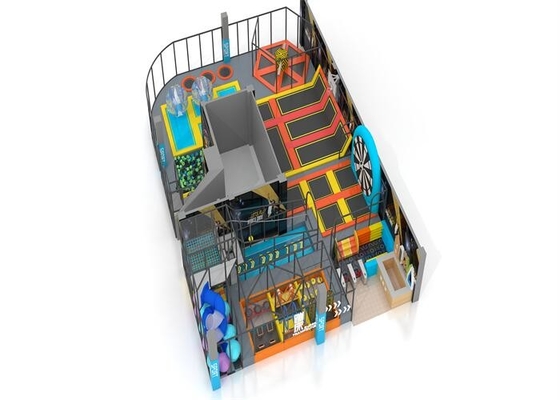 L'ODM conçoivent les jeux multiples de jeu du trempoline d'intérieur des enfants pour le centre commercial